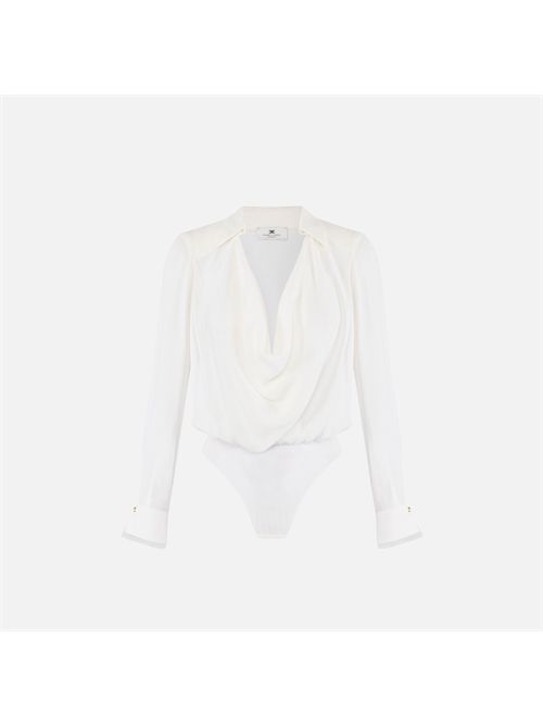 Shirt woman ivory ELISABETTA FRANCHI | CB00261E2/360